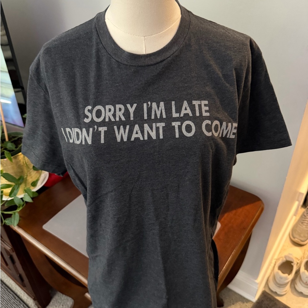 Next Level Apparel Charcoal Tee